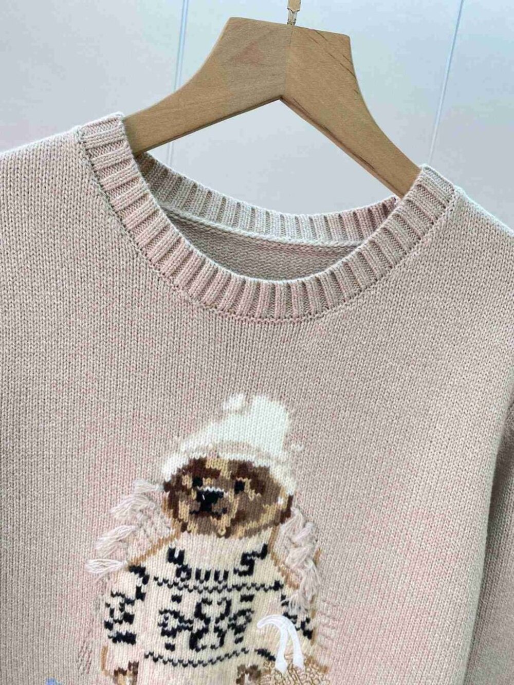 Polo Ralph Lauren Ski Bear & Puppy Crewneck Sweater - Picture 4 of 9